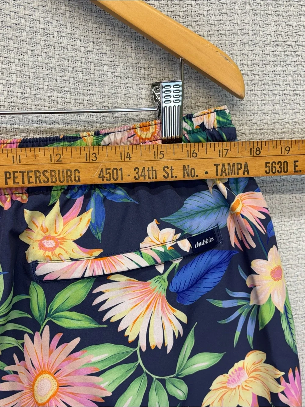 Lot Of 2 Chubbies Swim Trunks XXL Colorful Tropical Jellyfish Beach Floral EUC